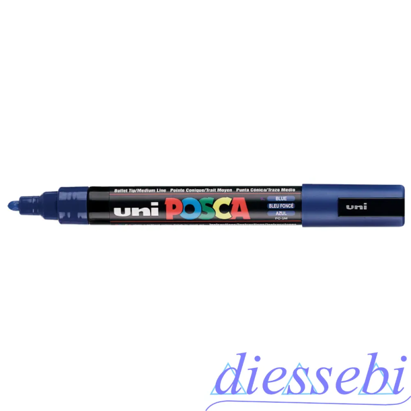 Uni Posca Medio Blu