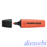 Evidenziatore Stabilo Boss Pastel Rosso Corallo
