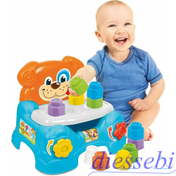 Poltroncina Portamattoncini Soft Clemmy Clementoni
