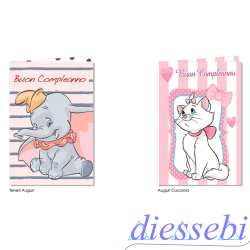 Biglietto Compleanno Disney Minou - Dumbo