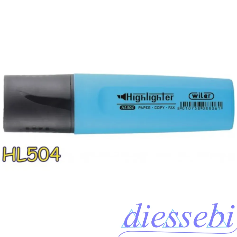 Evidenziatore Azzurro Wiler