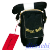 Portacellulare con Tracolla Angel & Devil Nero