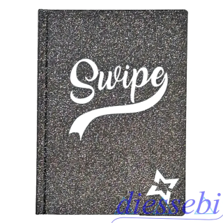 Diario Agenda Glitter Swipe