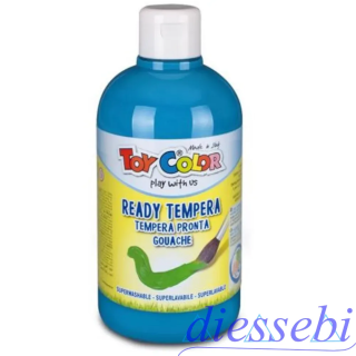 Tempera Pronta 500ml Ciano