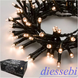 Catena Luminosa 500 Led Bianco Caldo