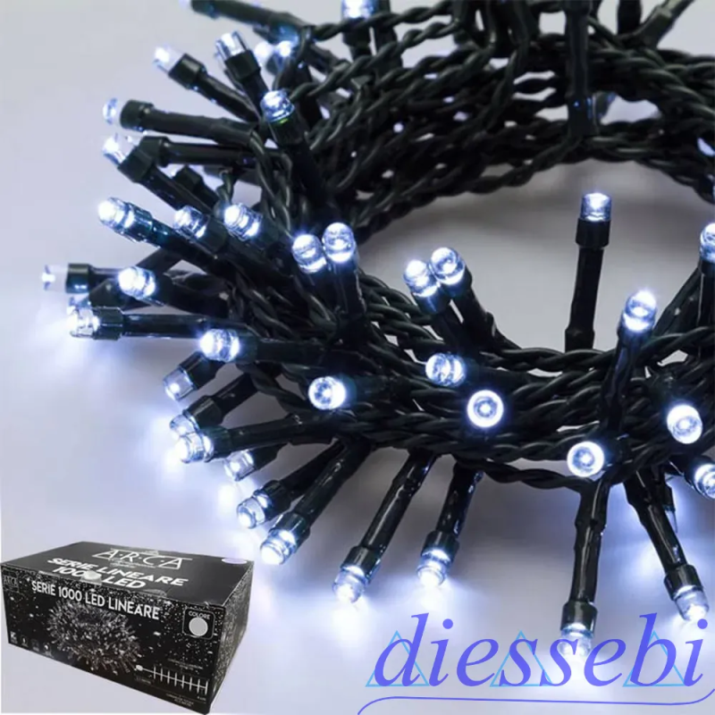 Catena Luminosa 500 Led Bianco Freddo