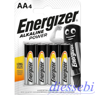 Batteria AA Alkaline Power Energizer