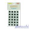 Occhi Mobili Rotondi Adesivi 15mm