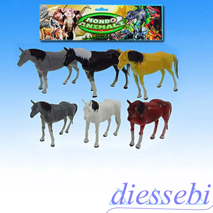 Busta Cavalli 6 Pezzi