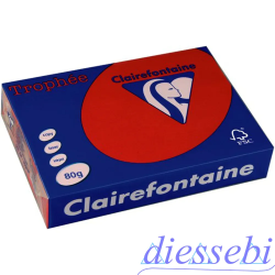 Cartoncino A4 160gr Rosso Total Office Paper
