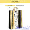 Shopper Gold & Black XL