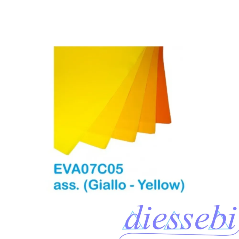 Gomma Eva Giallo 5 Tonalità