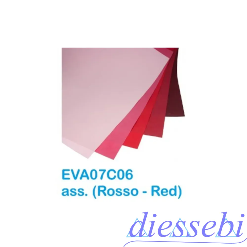 Gomma Eva Rosso 5 Tonalità