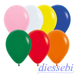 Busta 7 Palloncini Neutri