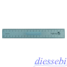 Doppio Decimetro 30cm Tekno - Linea Tecnica per il Disegno - Spil