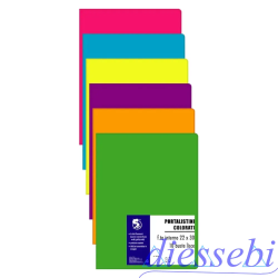 Portalistino Fluo A4 10fg