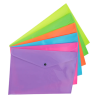 Busta con Bottone A6 Fluo