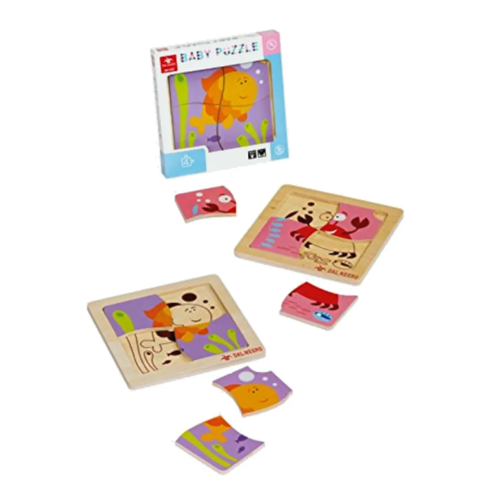 Baby Puzzle in Legno Dal Negro