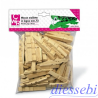 Mezze Mollette in Legno 72mm CWR