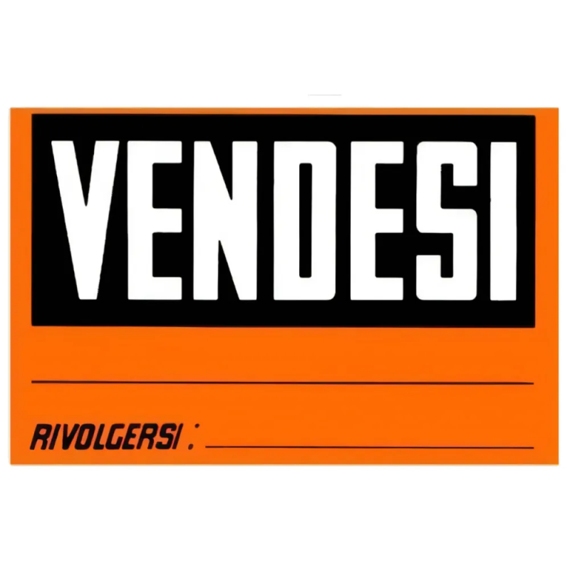 Cartello Vendesi
