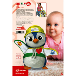 Pinguino Billy Balla con Me Baby Clementoni
