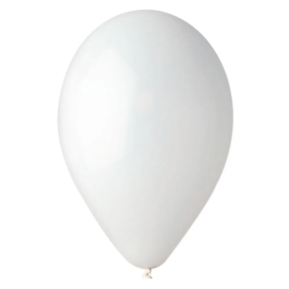 100 Palloncini Bianchi 10''