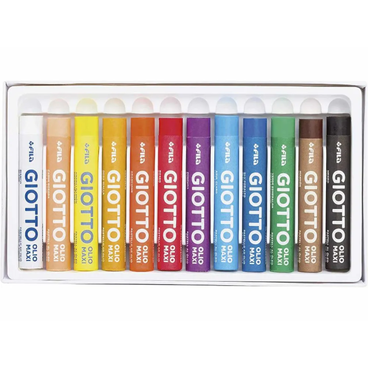 Pastelli a Olio Maxi 12 Giotto