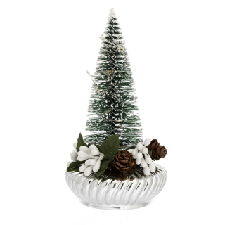 Vasetto con Albero Bagutta Bianco