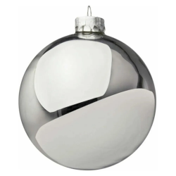 12 Sfere Argento Lucido 8cm