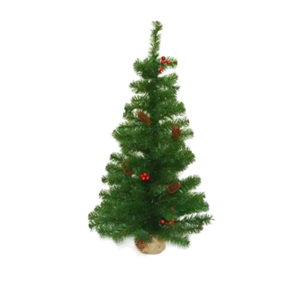 Albero con Pigne e Bacche 90cm