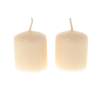 Coppia Candele Lucido Avorio
