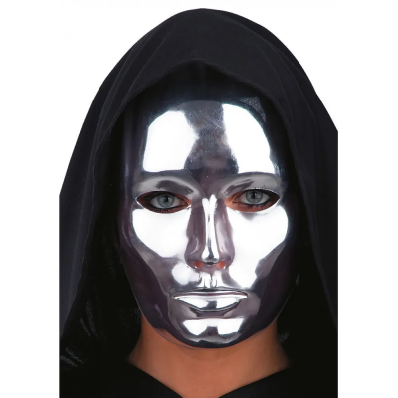 Maschera Argento Carnival Toys