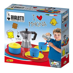 Caffettiera con accessori