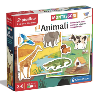 Sapientino Gli Animali Montessori Clementoni