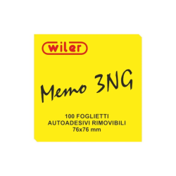 Fogli Adesivi Rimovibili Giallo Neon Wiler
