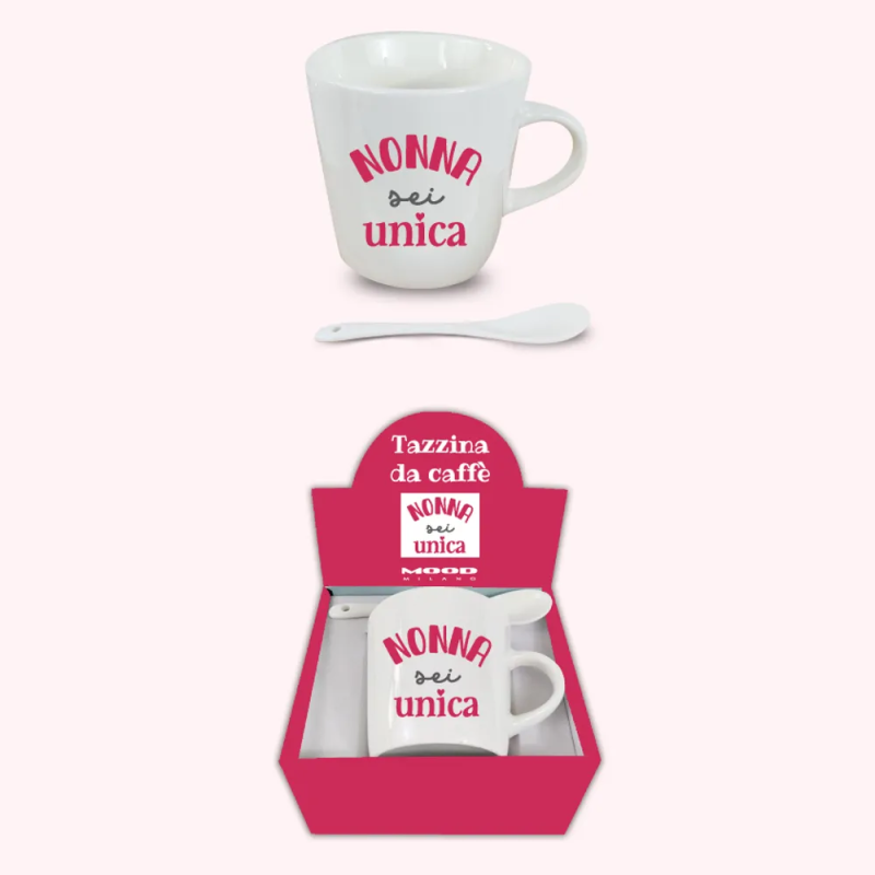 Tazzina Caffè Nonna Sei Unica