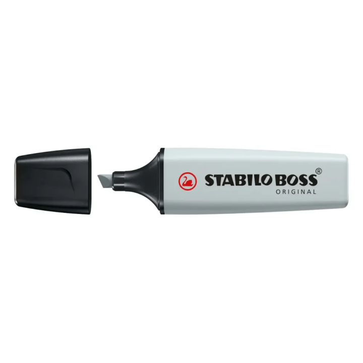 Evidenziatore Stabilo Boss Pastel Grigio Polvere