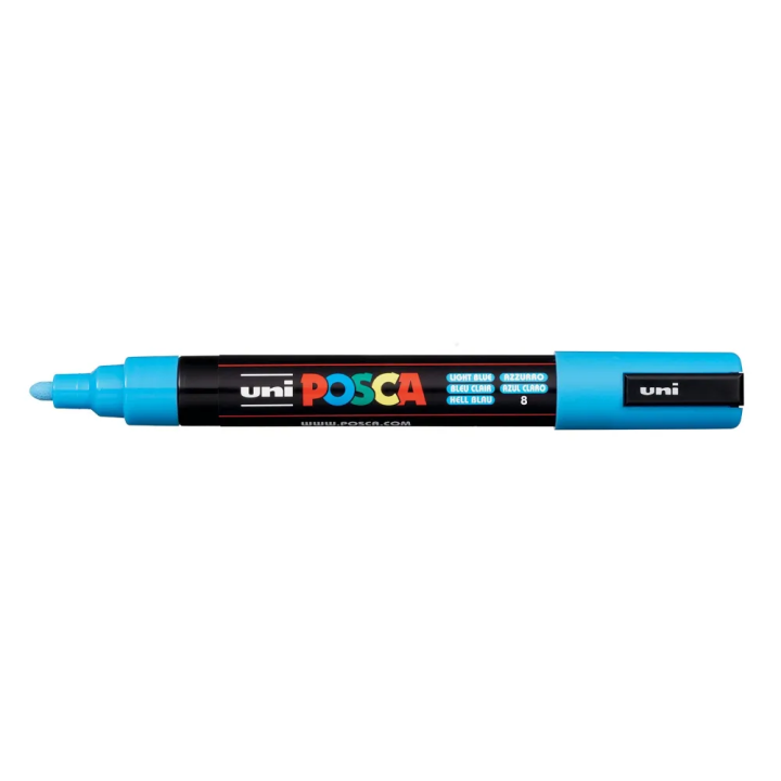 Uni Posca Medio Azzurro