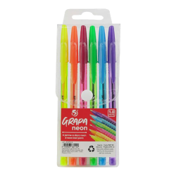 Confezione 6 Penne a Sfera