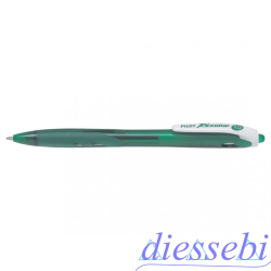 Penna Pilot Rexgrip a Scatto p M Verde
