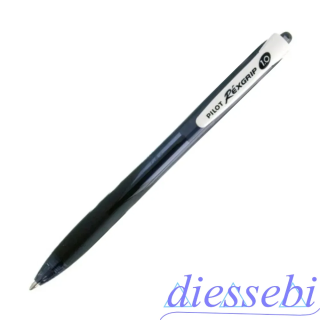 Penna Pilot Rexgrip a Scatto p M Nero