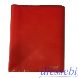 Portalistino A4 30fg Rosso