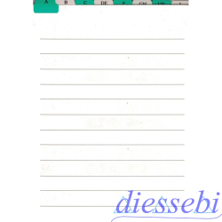 Divisore Alfabetico 105x80mm Prodotti Flex