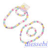 Set 2 Pezzi Collana con Bracciale Love Summer