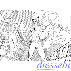 Puzzle Spiderman Maxi Floor Lisciani