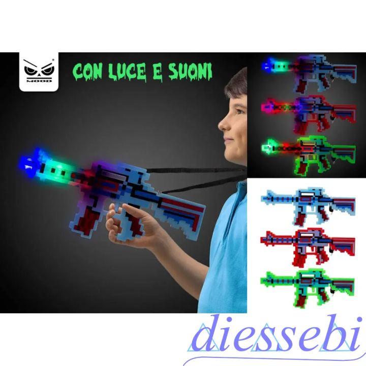Fucile Pixel Luci e Suoni