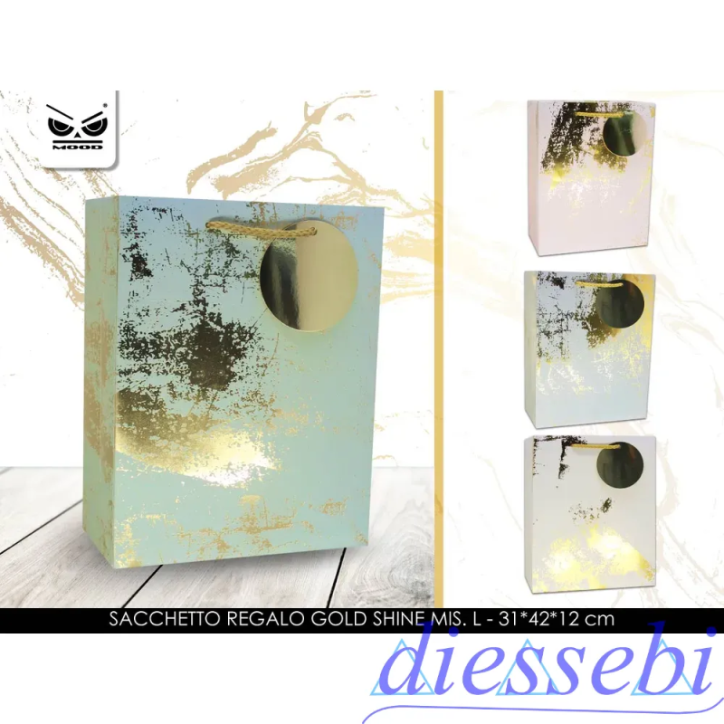 Shopper Gold Shine mis XL