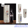 Shopper Portabottiglia Wood Vino