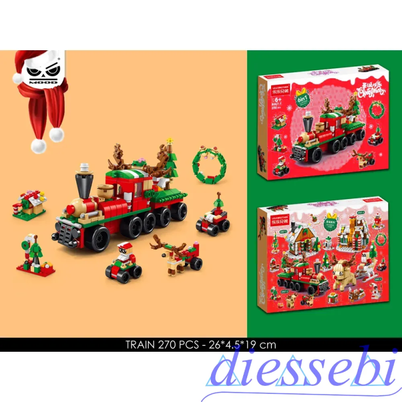 Costruzioni Trenino Babbo Natale