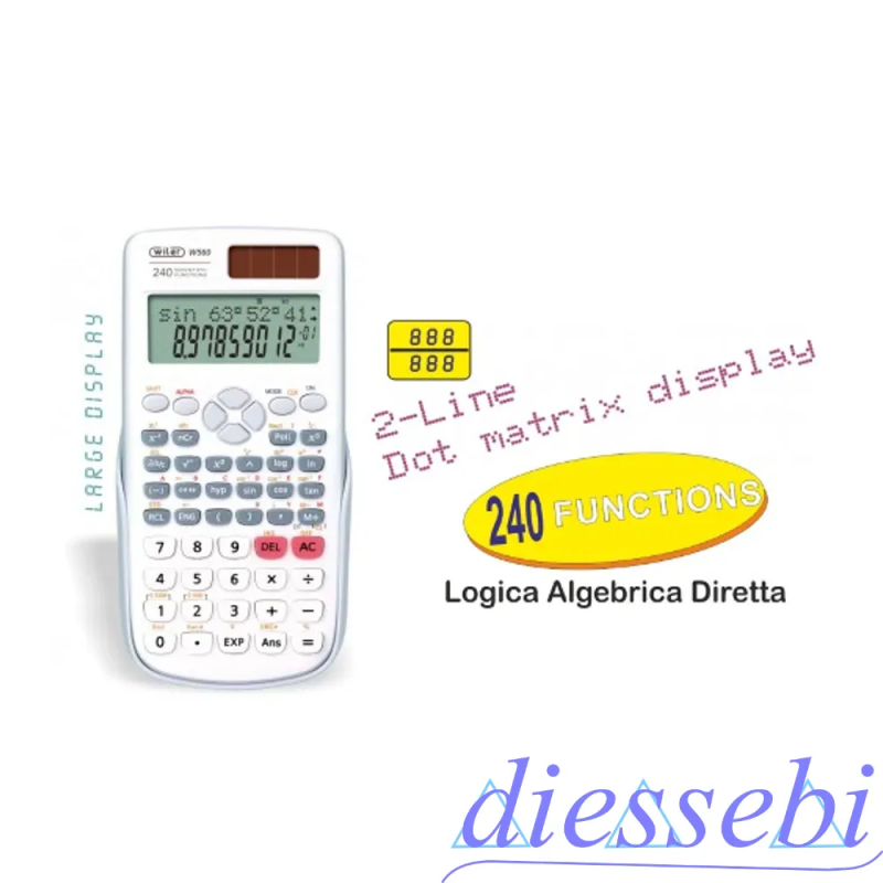 Calcolatrice Scientifica W560 Wiler
